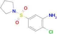 2-Chloro-5-(pyrrolidine-1-sulfonyl)aniline