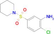 2-Chloro-5-(piperidine-1-sulfonyl)aniline