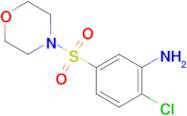 2-Chloro-5-(morpholine-4-sulfonyl)aniline