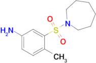 3-(Azepane-1-sulfonyl)-4-methylaniline