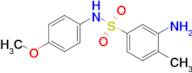 3-Amino-N-(4-methoxyphenyl)-4-methylbenzene-1-sulfonamide