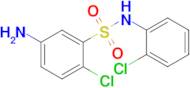 5-Amino-2-chloro-N-(2-chlorophenyl)benzene-1-sulfonamide