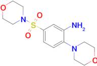 2-(Morpholin-4-yl)-5-(morpholine-4-sulfonyl)aniline