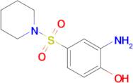 2-Amino-4-(piperidine-1-sulfonyl)phenol