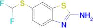 6-[(difluoromethyl)sulfanyl]-1,3-benzothiazol-2-amine