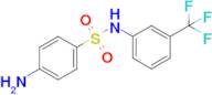 4-Amino-N-[3-(trifluoromethyl)phenyl]benzene-1-sulfonamide