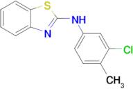 N-(3-Chloro-4-methylphenyl)-1,3-benzothiazol-2-amine