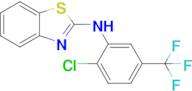 N-[2-chloro-5-(trifluoromethyl)phenyl]-1,3-benzothiazol-2-amine