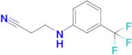 3-{[3-(trifluoromethyl)phenyl]amino}propanenitrile