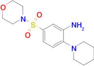 5-(Morpholine-4-sulfonyl)-2-(piperidin-1-yl)aniline
