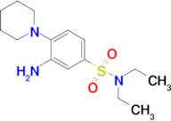 3-Amino-N,N-diethyl-4-(piperidin-1-yl)benzene-1-sulfonamide