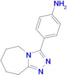 4-{5H,6H,7H,8H,9H-[1,2,4]triazolo[4,3-a]azepin-3-yl}aniline