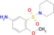 4-Methoxy-3-(piperidine-1-sulfonyl)aniline