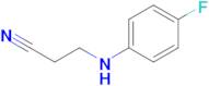 3-[(4-fluorophenyl)amino]propanenitrile