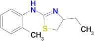 4-Ethyl-N-(2-methylphenyl)-4,5-dihydro-1,3-thiazol-2-amine
