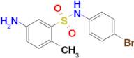 5-Amino-N-(4-bromophenyl)-2-methylbenzene-1-sulfonamide