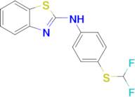 N-{4-[(difluoromethyl)sulfanyl]phenyl}-1,3-benzothiazol-2-amine