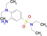 3-Amino-4-(diethylamino)-N,N-diethylbenzene-1-sulfonamide