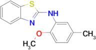 N-(2-Methoxy-5-methylphenyl)-1,3-benzothiazol-2-amine