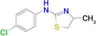 n-(4-Chlorophenyl)-4-methyl-4,5-dihydro-1,3-thiazol-2-amine
