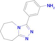 3-{5H,6H,7H,8H,9H-[1,2,4]triazolo[4,3-a]azepin-3-yl}aniline