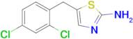 5-[(2,4-dichlorophenyl)methyl]-1,3-thiazol-2-amine