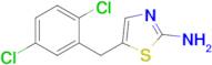 5-[(2,5-dichlorophenyl)methyl]-1,3-thiazol-2-amine