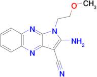 2-Amino-1-(2-methoxyethyl)-1h-pyrrolo[2,3-b]quinoxaline-3-carbonitrile