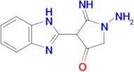 1-amino-4-(1H-1,3-benzodiazol-2-yl)-5-iminopyrrolidin-3-one