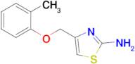 4-(2-Methylphenoxymethyl)-1,3-thiazol-2-amine