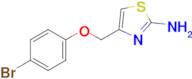 4-(4-Bromophenoxymethyl)-1,3-thiazol-2-amine