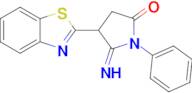 4-(1,3-benzothiazol-2-yl)-5-imino-1-phenylpyrrolidin-2-one