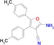 2-Amino-4,5-bis(4-methylphenyl)furan-3-carbonitrile