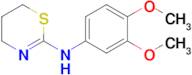 N-(3,4-Dimethoxyphenyl)-5,6-dihydro-4H-1,3-thiazin-2-amine