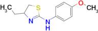 4-Ethyl-N-(4-methoxyphenyl)-4,5-dihydro-1,3-thiazol-2-amine