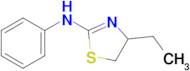 4-Ethyl-n-phenyl-4,5-dihydro-1,3-thiazol-2-amine