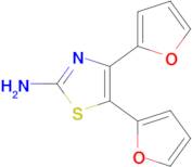 Bis(furan-2-yl)-1,3-thiazol-2-amine