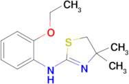 N-(2-Ethoxyphenyl)-4,4-dimethyl-4,5-dihydro-1,3-thiazol-2-amine