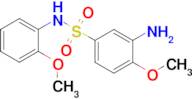 3-Amino-4-methoxy-n-(2-methoxyphenyl)benzene-1-sulfonamide