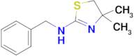 N-Benzyl-4,4-dimethyl-4,5-dihydro-1,3-thiazol-2-amine