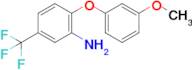 2-(3-Methoxyphenoxy)-5-(trifluoromethyl)aniline