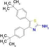 Bis(4-tert-butylphenyl)-1,3-thiazol-2-amine