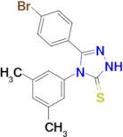 3-(4-bromophenyl)-4-(3,5-dimethylphenyl)-4,5-dihydro-1H-1,2,4-triazole-5-thione