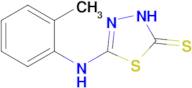 5-[(2-methylphenyl)amino]-2,3-dihydro-1,3,4-thiadiazole-2-thione