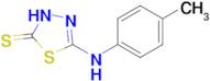 5-[(4-methylphenyl)amino]-2,3-dihydro-1,3,4-thiadiazole-2-thione