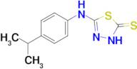 5-{[4-(propan-2-yl)phenyl]amino}-2,3-dihydro-1,3,4-thiadiazole-2-thione