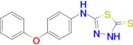 5-[(4-phenoxyphenyl)amino]-2,3-dihydro-1,3,4-thiadiazole-2-thione