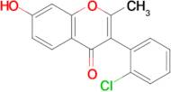 3-(2-Chlorophenyl)-7-hydroxy-2-methyl-4H-1-benzopyran-4-one