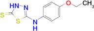 5-[(4-ethoxyphenyl)amino]-2,3-dihydro-1,3,4-thiadiazole-2-thione