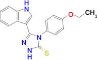 4-(4-ethoxyphenyl)-3-(1H-indol-3-yl)-4,5-dihydro-1H-1,2,4-triazole-5-thione